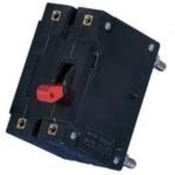 Circuit Breaker, IDLHK11 Series, 10A, 2 Pole, Sensata, Mfr#: IDLHK11-1-52-10.0-91
